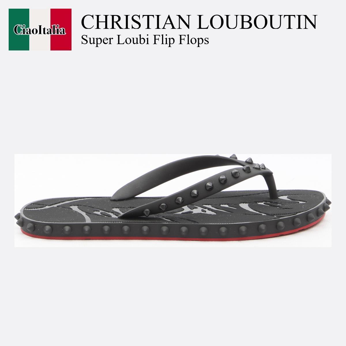 サンダル・ミュール Christian Louboutin Super Loubi Flip Flops