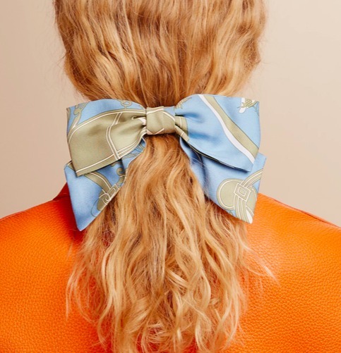 《HERMES》発表会に◎\"Ex-Libris\" グレネル ヘアクリップ