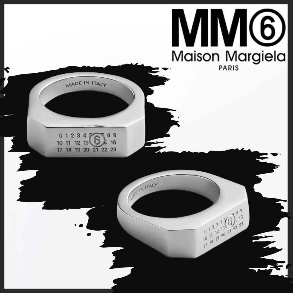 さりげなく個を語る指輪MM6 Maison Margiela Numeric リング