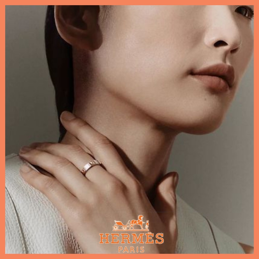 【季節やシーンを問わない♪】 HERMES クルードゥH リング