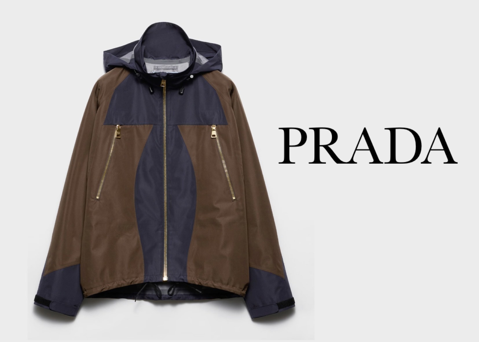 PRADA テクニカル ファブリック ブルゾン ジャケット