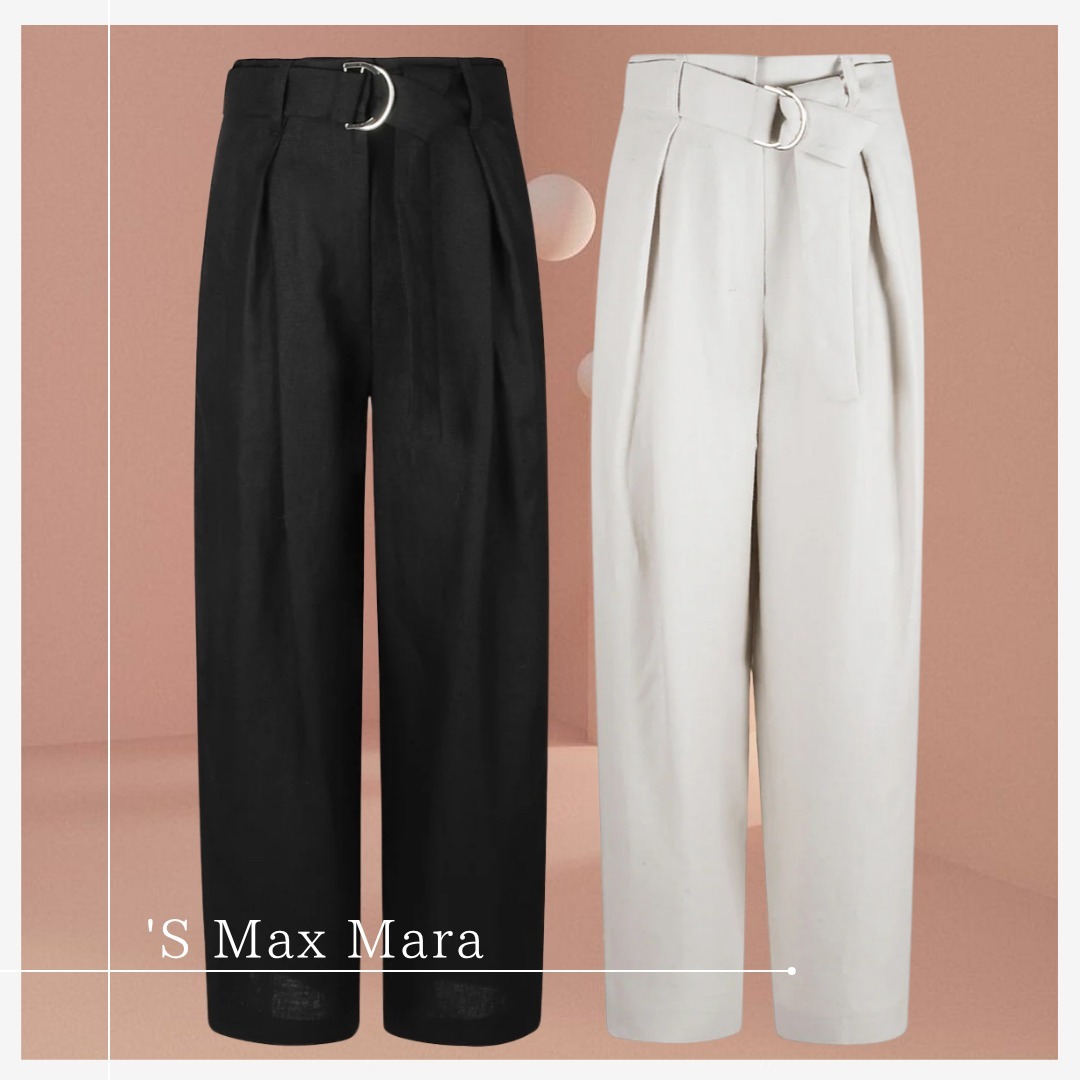 大人の余裕感【'S Max Mara】ジェーンハイウエストワイドパンツ