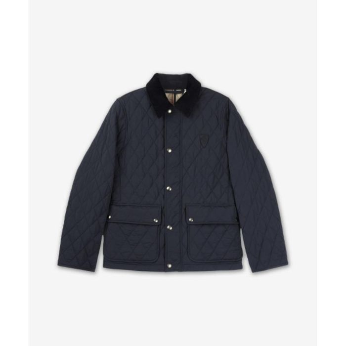ダウンジャケット・コート BURBERRY Quilted Nylon Jacket Black Sand
