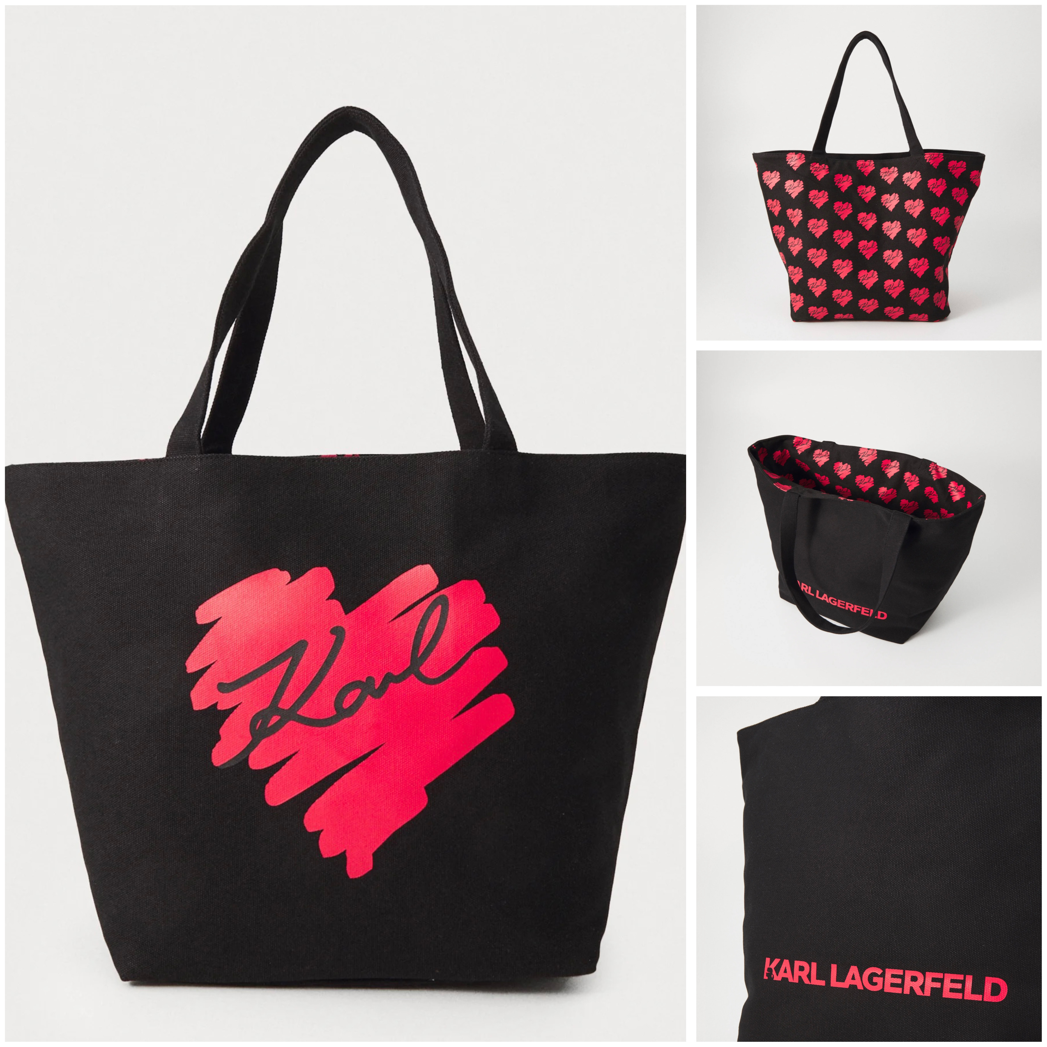 【Karl Lagerfeld】リバーシブル トートバッグ