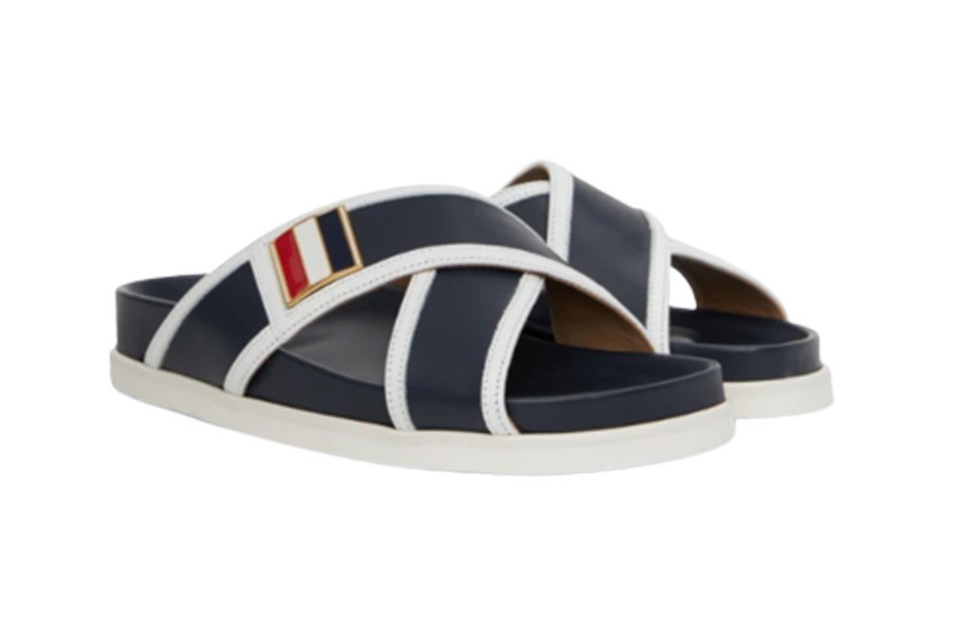 THOM BROWNE正規品関税込み SLIPPERS FFF114A 05584 415