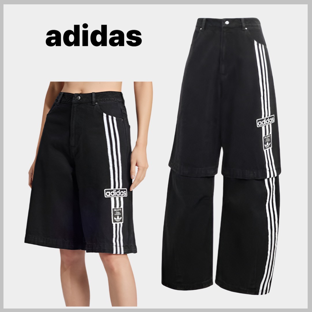 adidas ADIBREAK DENIM TWO-IN-ONE デニム パンツ