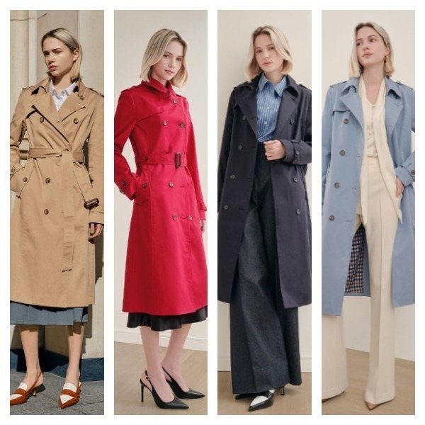 アクアスキュータム Trench Coat Signature 4色展開