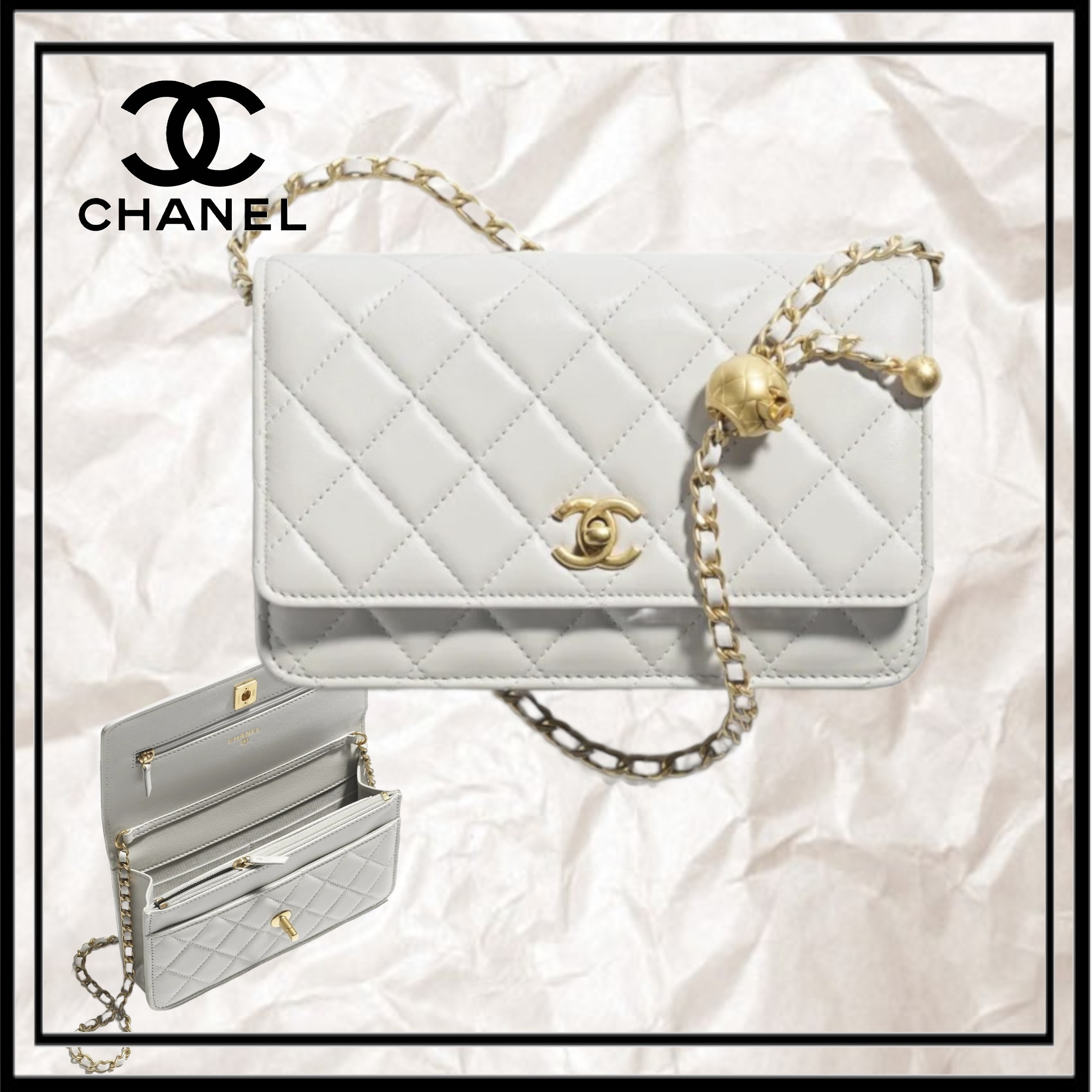 チェーンウォレット【CHANEL】メティエダール コレクション