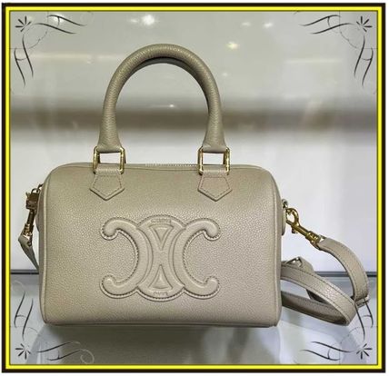 ベージュ系 CELINE(セリーヌ) ボストンバッグ(レディース