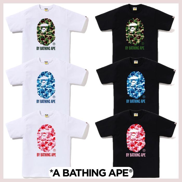 【A BATHING APE】ABC CAMO BY BATHING APE TEE 半袖Tシャツ
