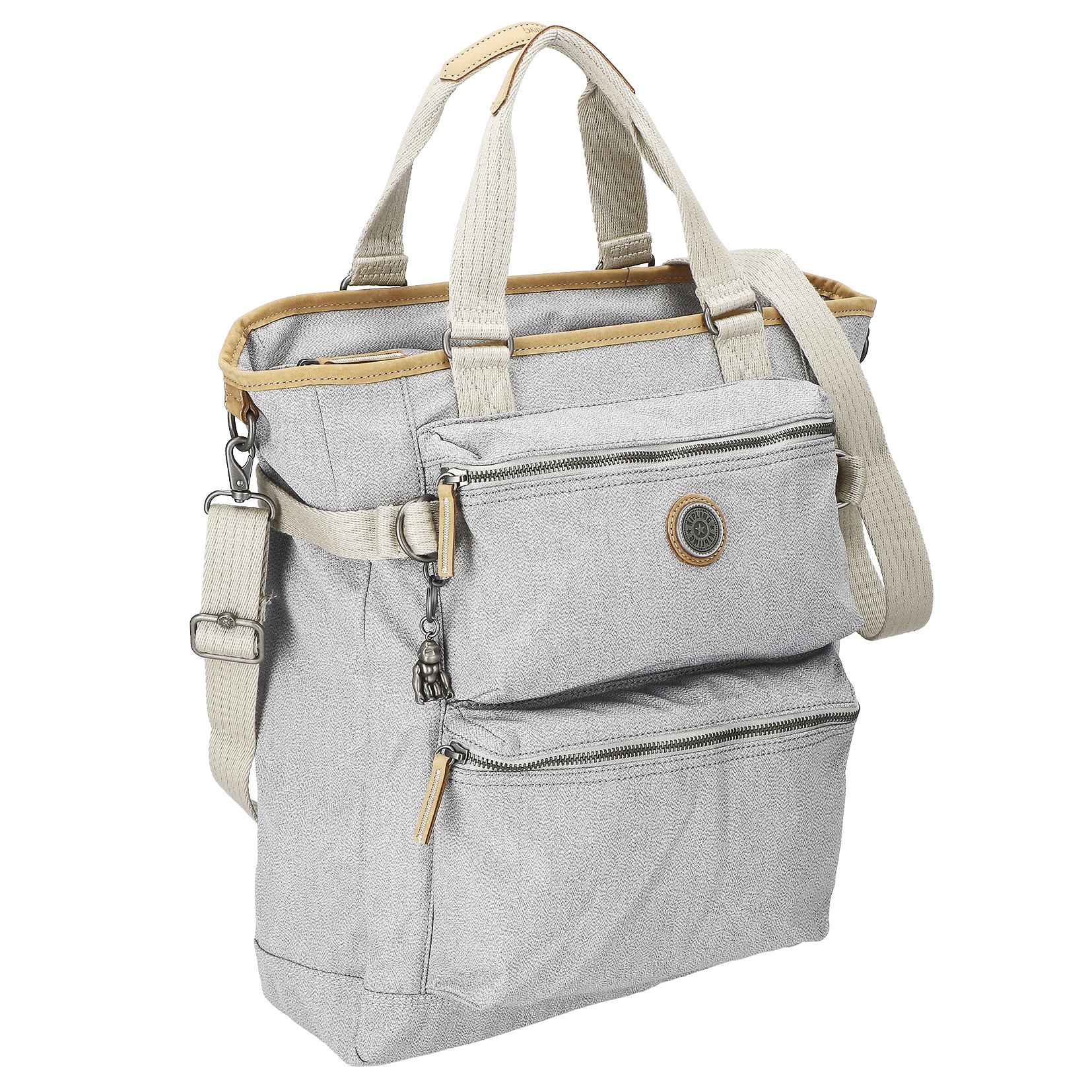 KIPLING キプリング トートバッグ LASLO 色：Rustic Blue