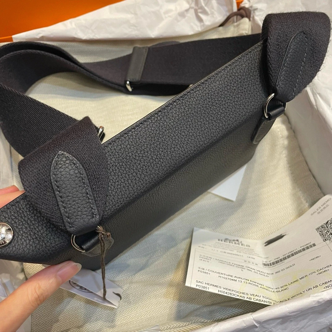 【大人カジュアル】HERMES《ヴィドポッシュ》ショルダーバッグ