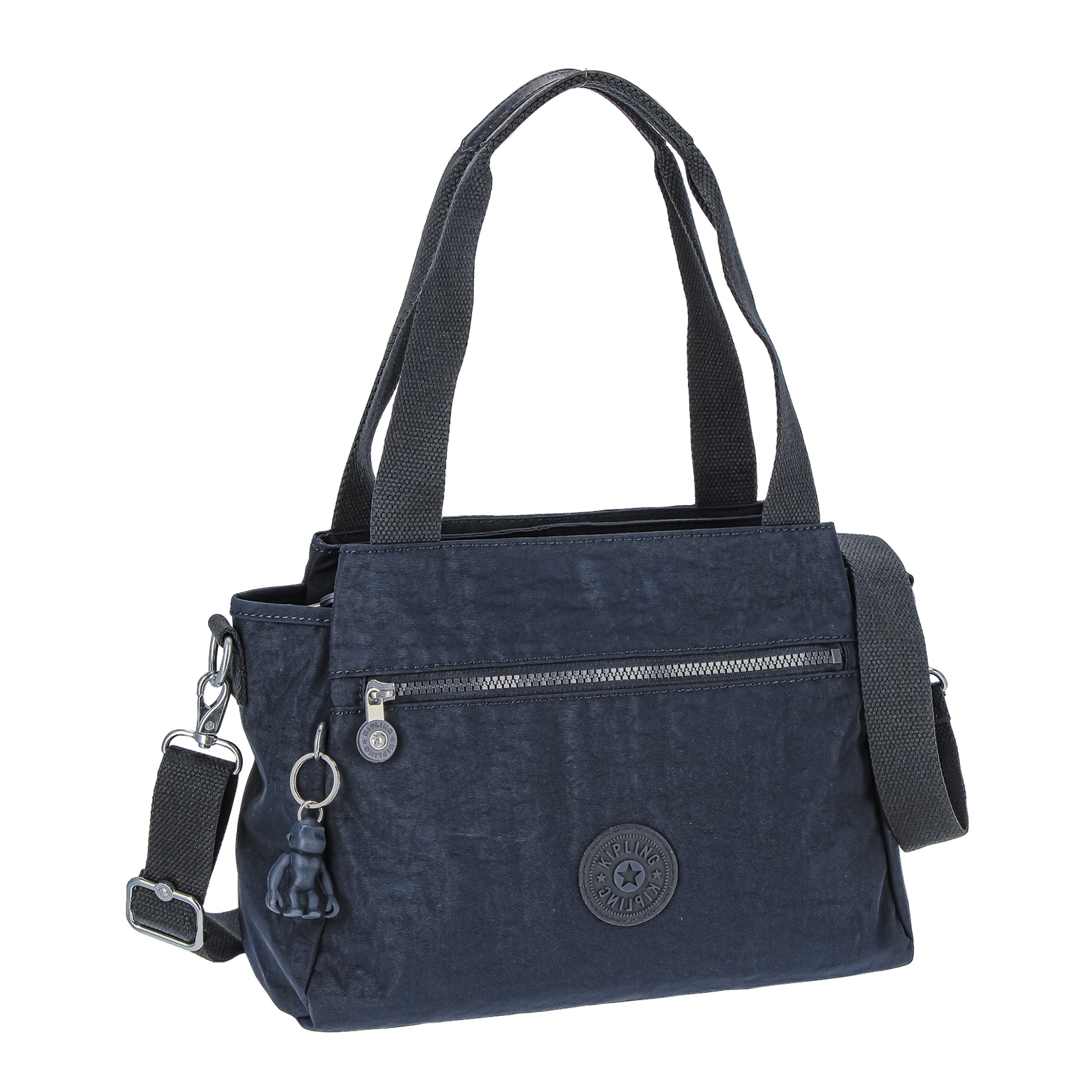 KIPLING キプリング ショルダーバッグ ELYSIA ネイビー