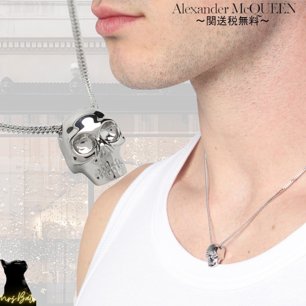 アレクサンダー・M シャツ Skull Necklace In Palladium 関送無
