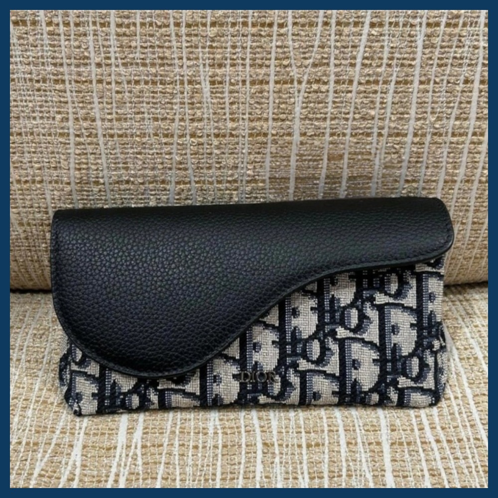 【やっぱりこの柄が欲しい☆】Dior Saddle アイウェアケース