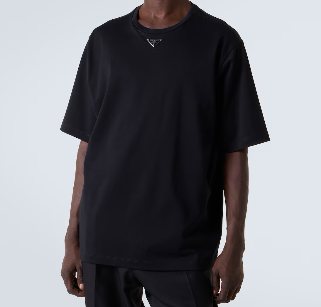 関税込 Prada コットンTシャツ