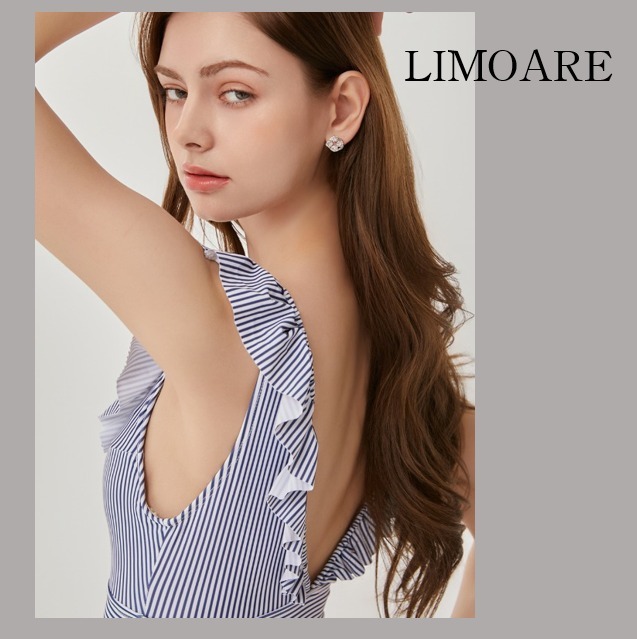 LIMOARE★ Raffia Monokini ワンピース水着