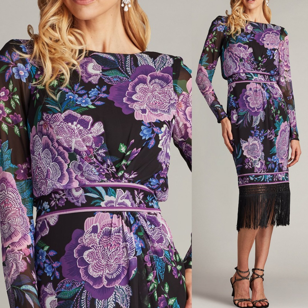 【TADASHI SHOJI】関税込★フローラルドレスワンピース