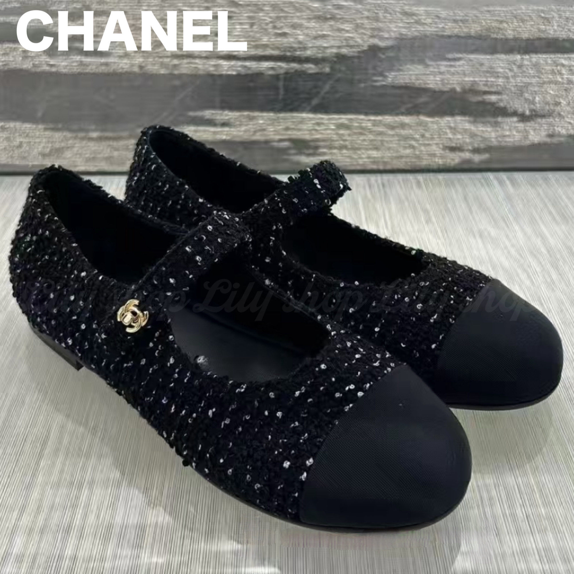 注目の可愛いツイード♡CHANEL メリージェーン