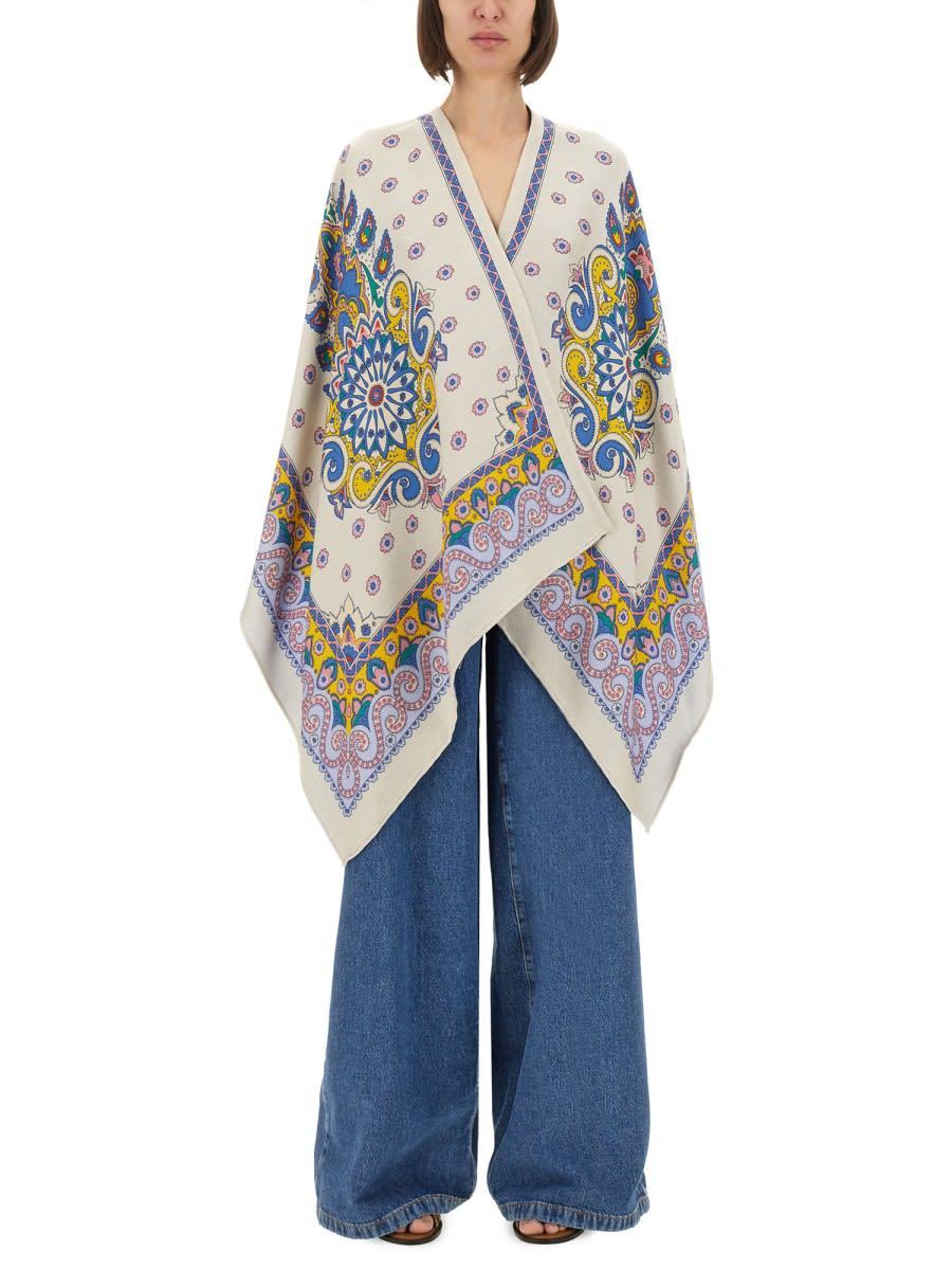 【送料&関税込】Etro Cape With Daisies