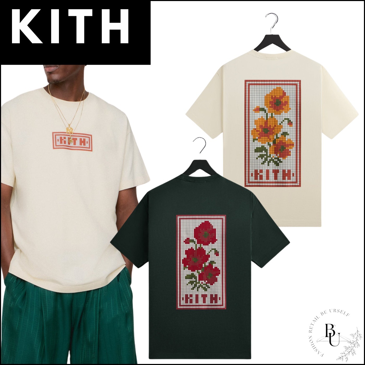 【KITH NYC】Blossom ブロッサム ロゴ Tシャツ