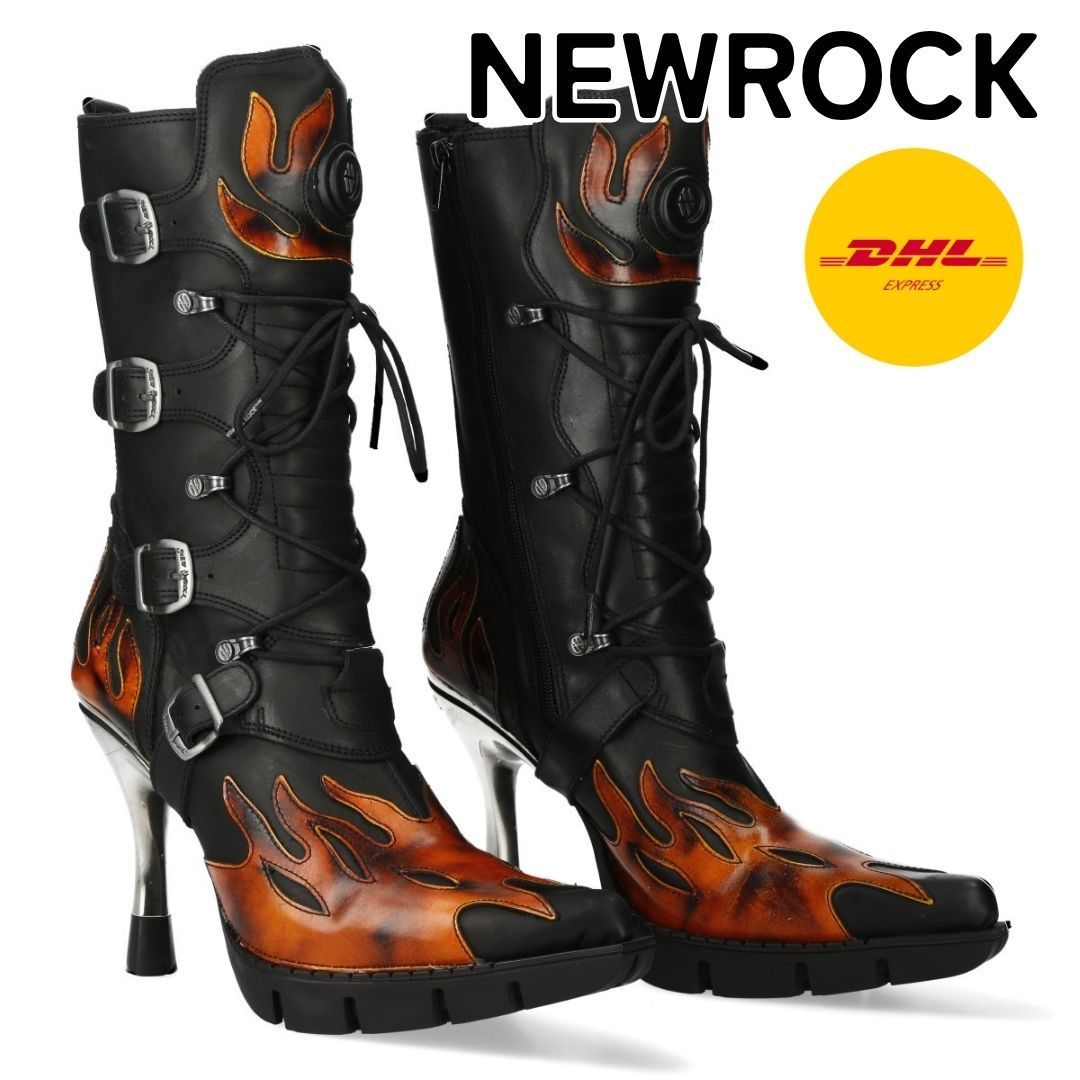 NEWROCK MALICIAコレクション｜ブーツ M-9591-S8