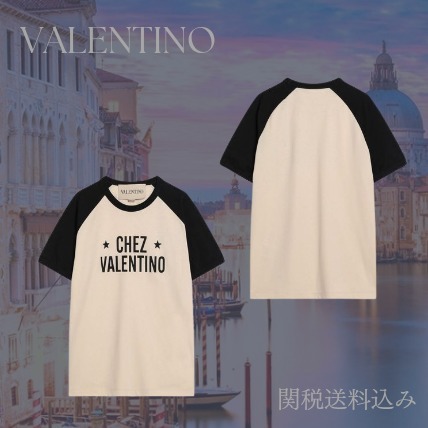 【VALENTINO】シェ ヴァレンティノ プリント Tシャツ