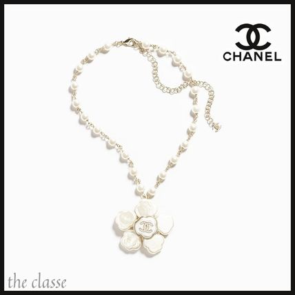 【上品可憐♡】シャネル花モチーフ ネックレス 花 CHANEL(シャネル) ネックレス・ペンダント(レディース