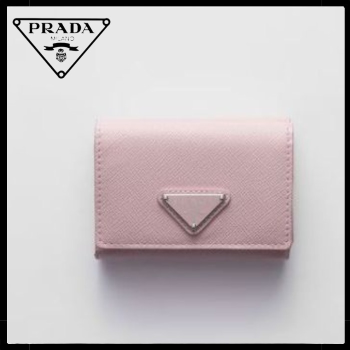 【入手困難☆】PRADA サフィアーノ★トライアングルロゴ 財布