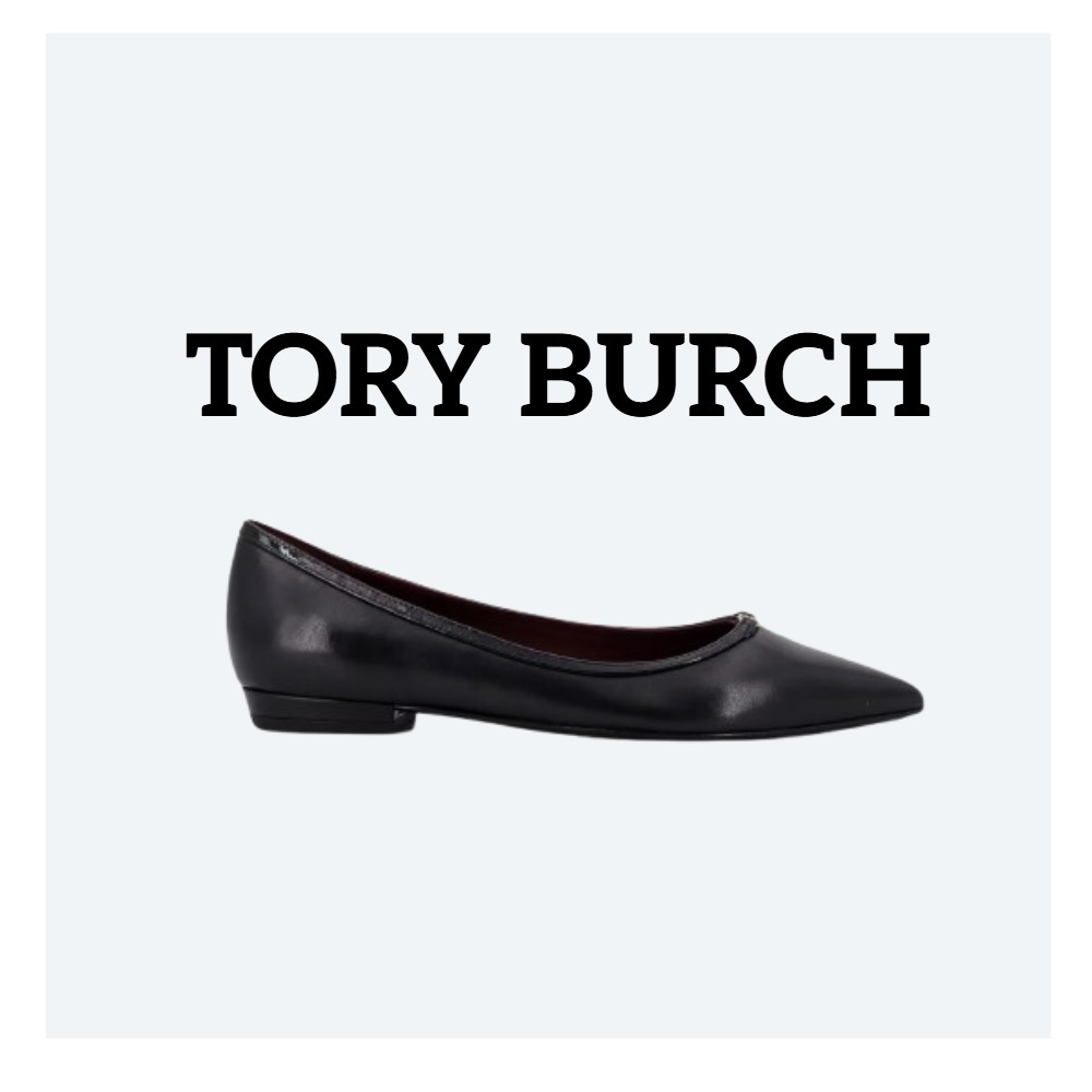【TORY BURCH】ダブルTバックルバレエフラット