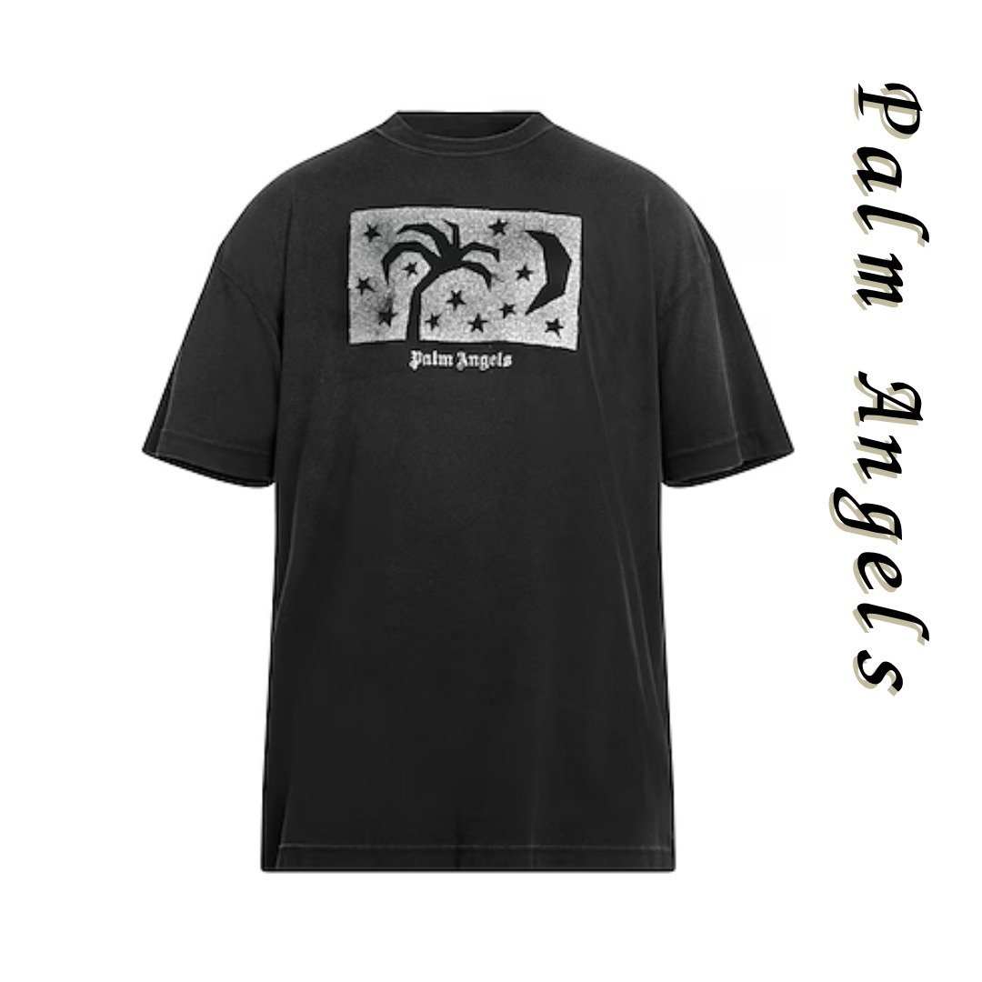 残りわずか！【Palm Angels】コットンTシャツ