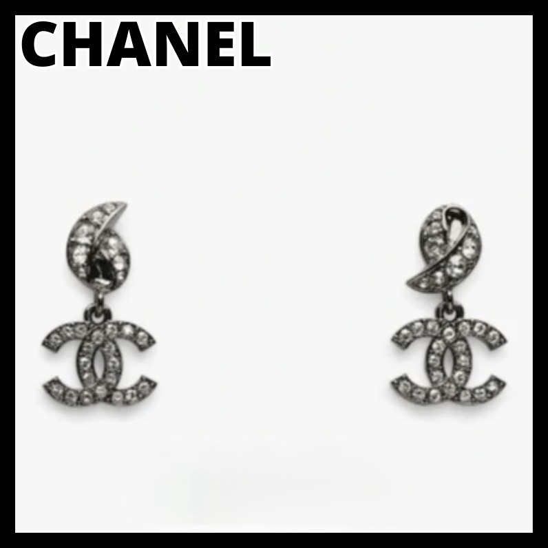 《揺れるココマーク♪》CHANEL ピアス CCロゴ