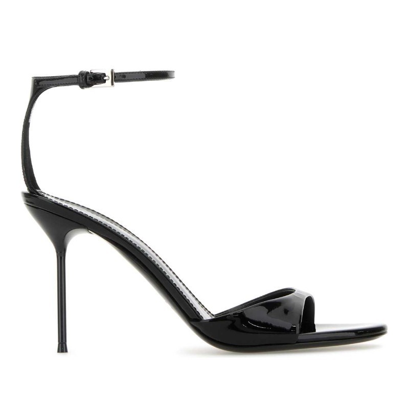 サンダル・ミュール PARIS TEXAS Black leather Lidia sandals (PX1571XVN01 BLACK)