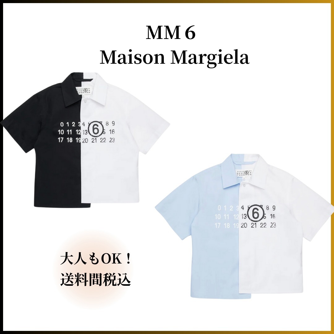 MM6 MAISON MARGIELA : キッズ カラーブロックシャツ 大人もOK★