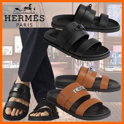 25.5cm HERMES(エルメス) サンダル(メンズ) - 海外通販のBUYMA