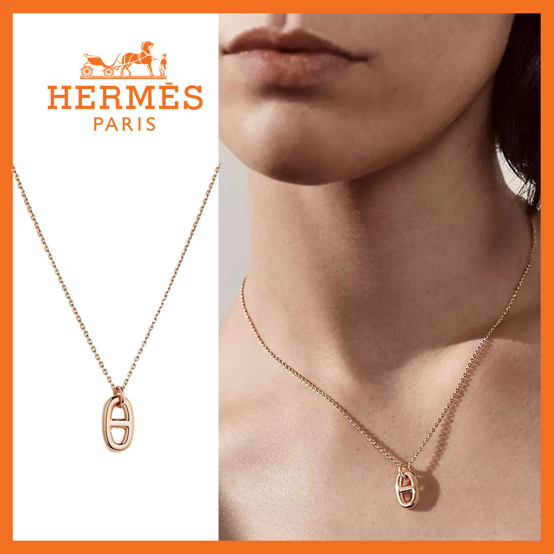 【ゴールドの輝き＊】HERMES ネックレス