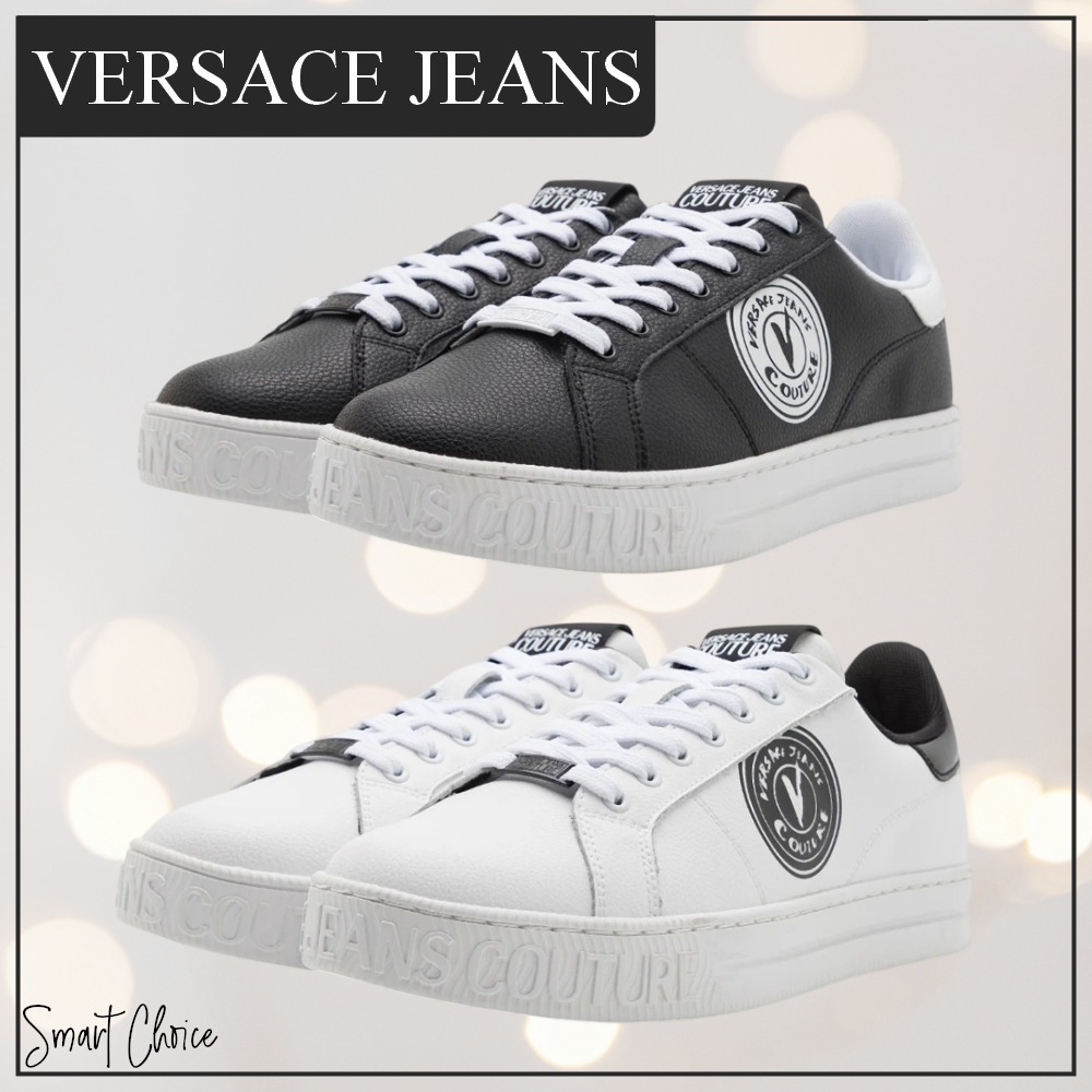 【VERSACE JEANS】V-Emblem Court 88 スニーカー