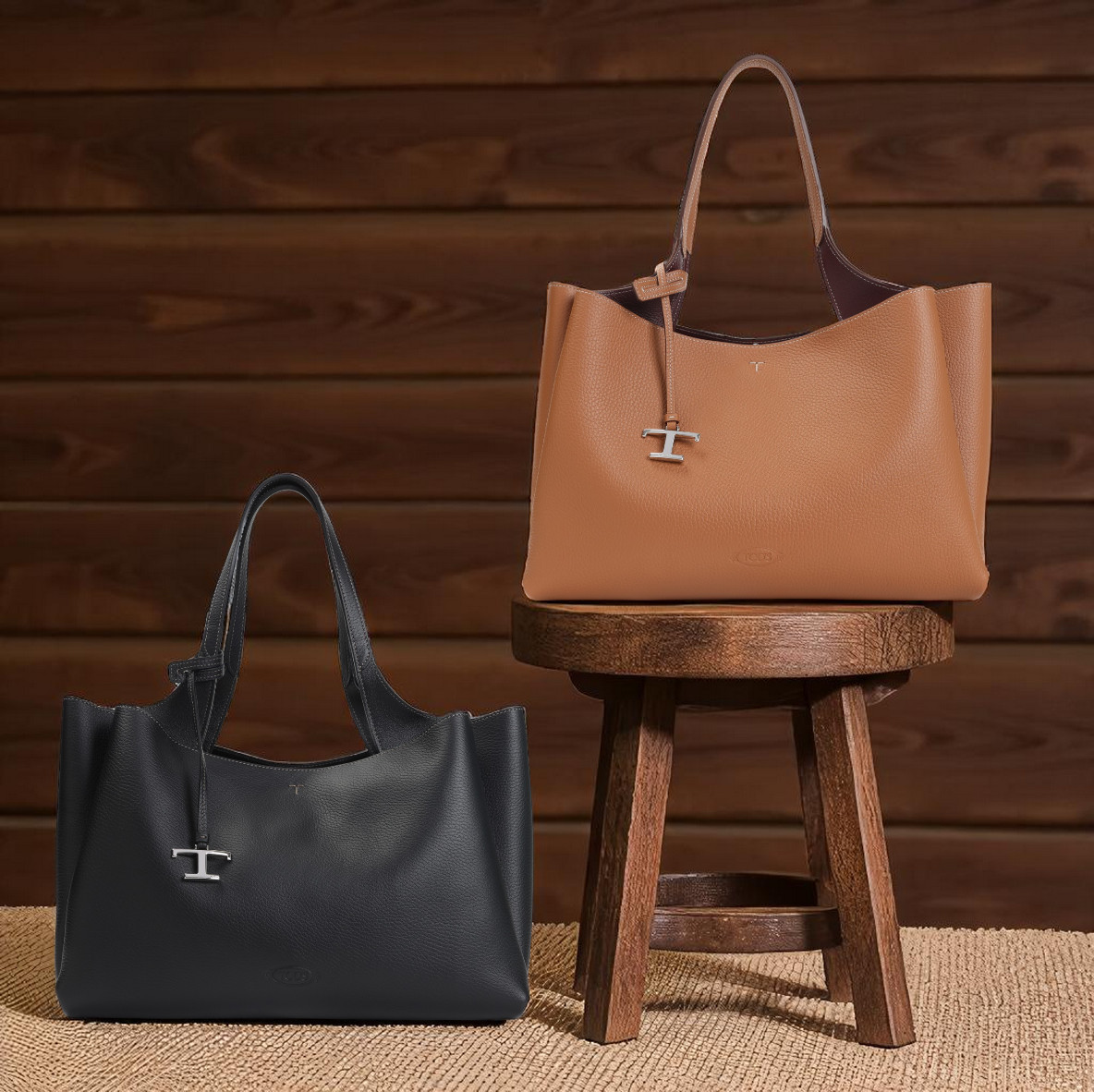 TOD'S アパ ミディアム ショルダーバッグ