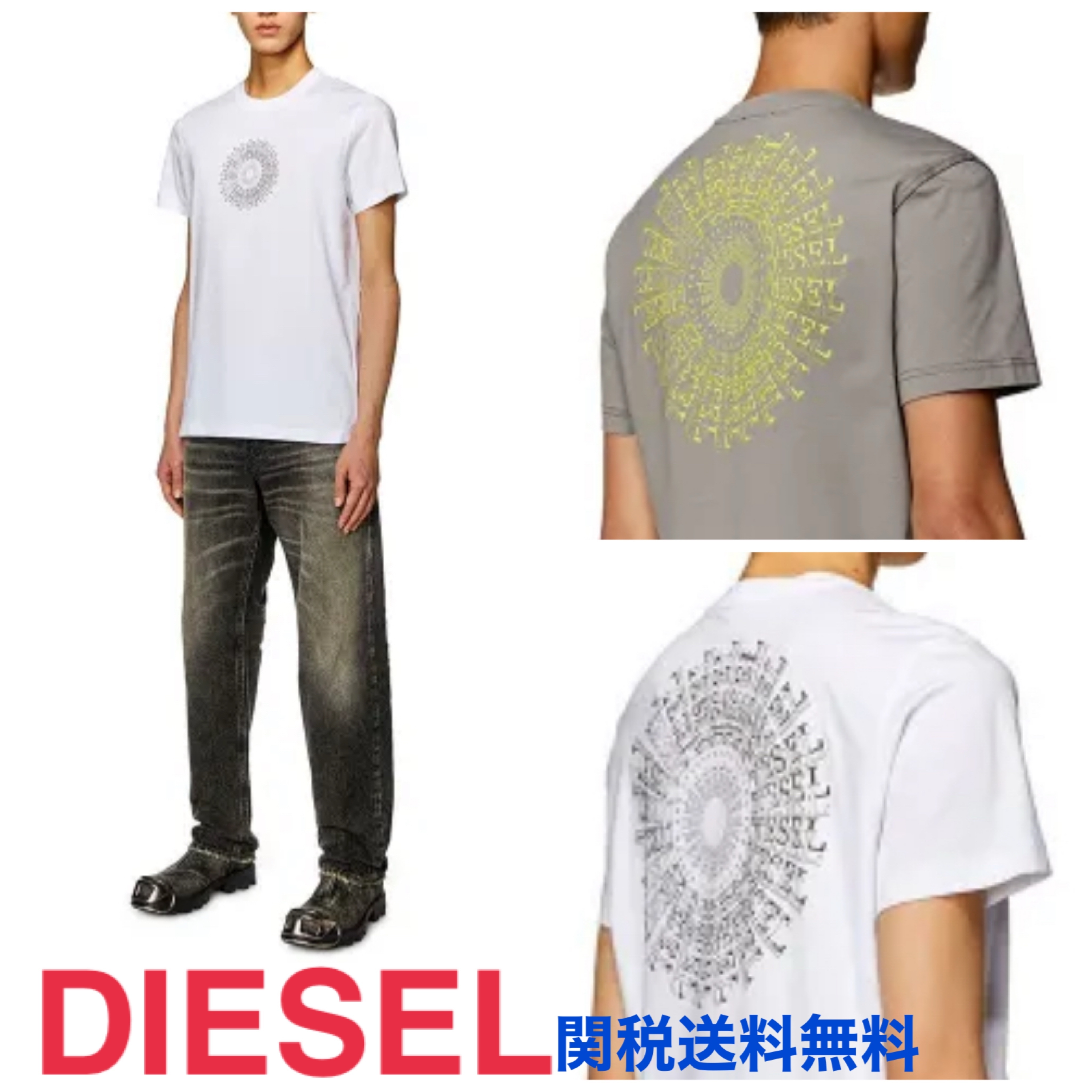 DIESEL ディーゼル T-Diegor K71 半袖ロゴTシャツ 送関込