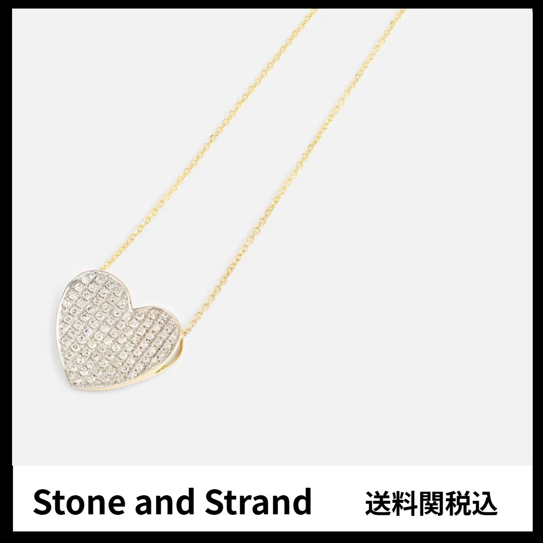 送料関税込★STONE AND STRAND★オールマイハート10K ネックレス