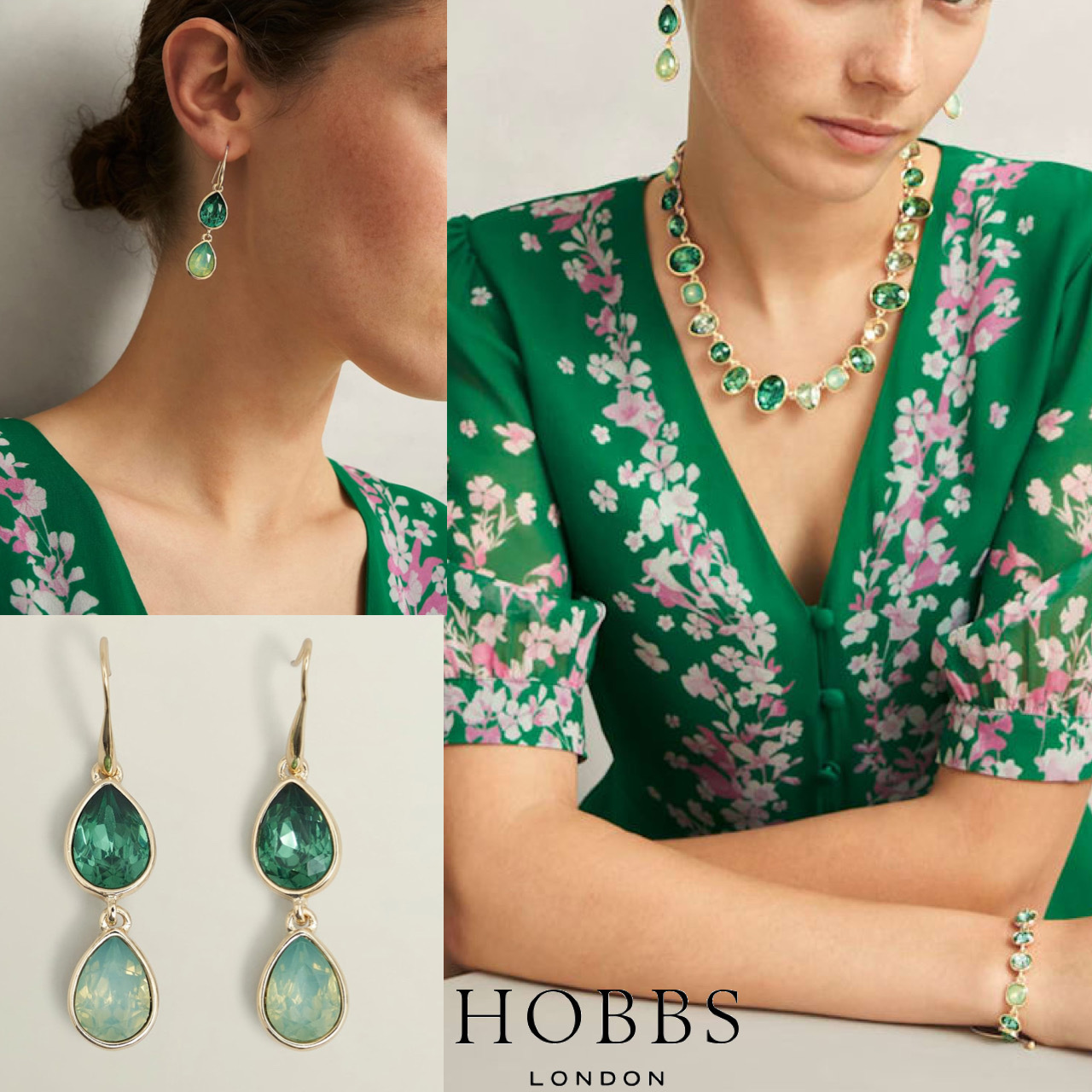 英国発【HOBBS LONDON】インディラ ピアス 関税込