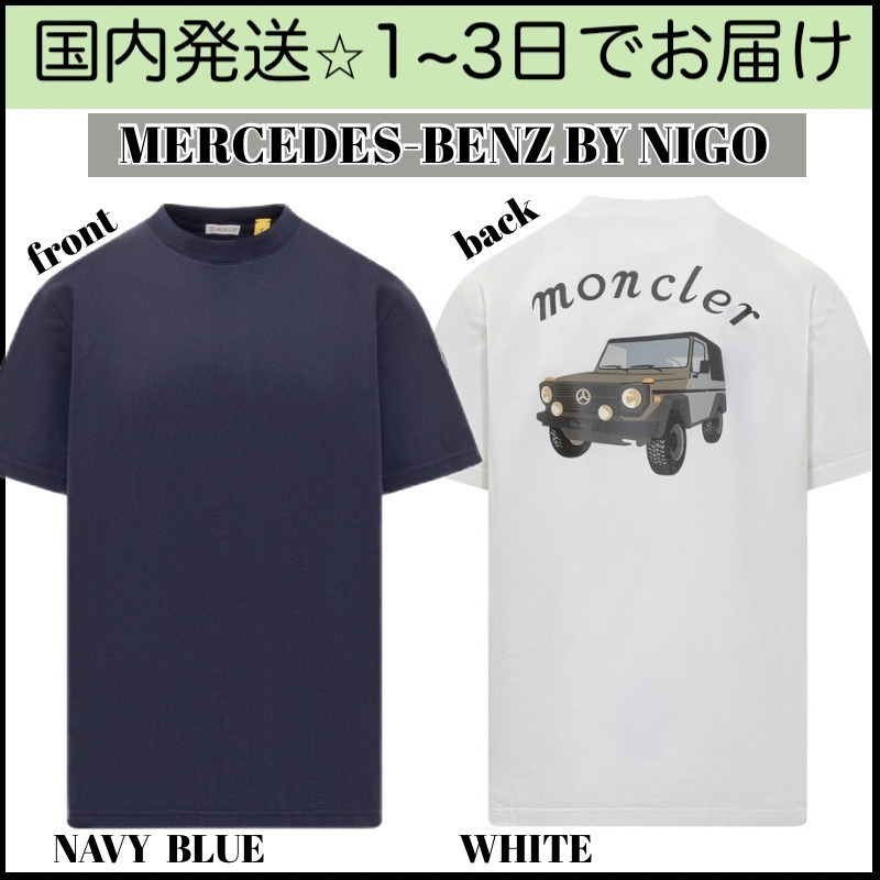 国内即発★MONCLER*GENIUS MERCEDES-BENZ BY NIGO Tシャツ ロゴ