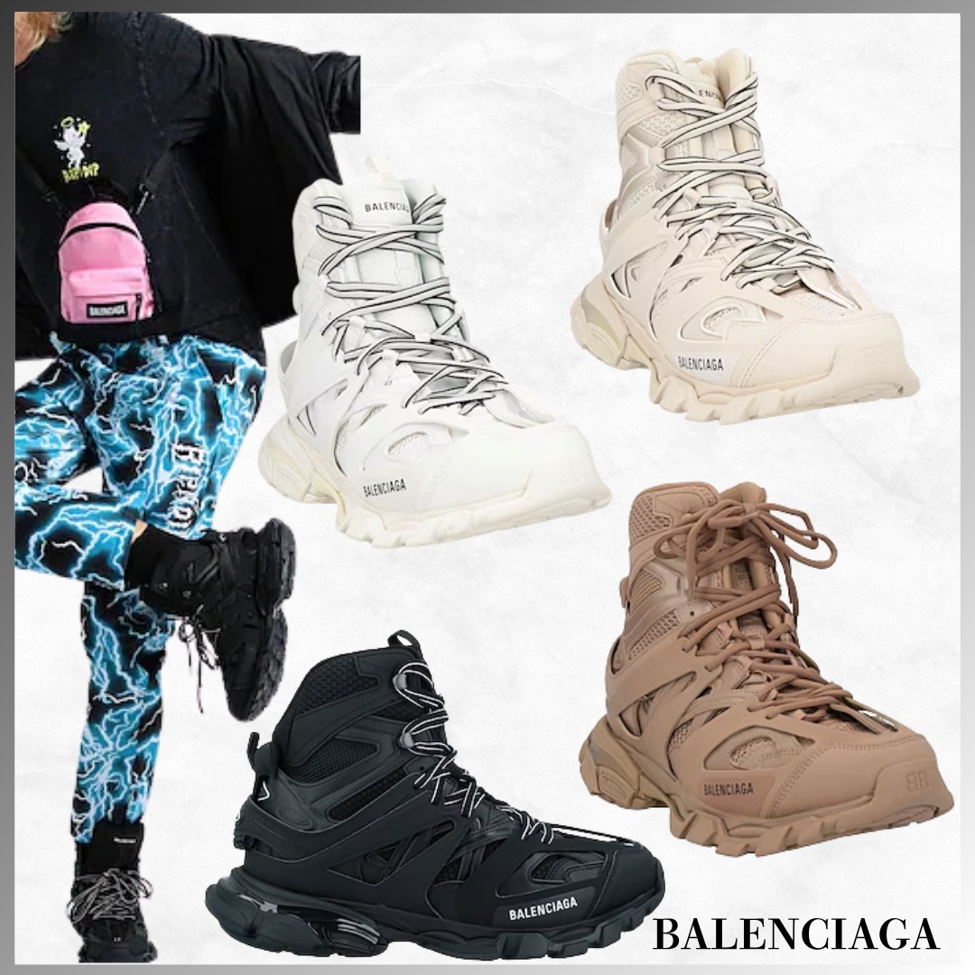 BALENCIAGA レースアップ ハイカットスニーカー