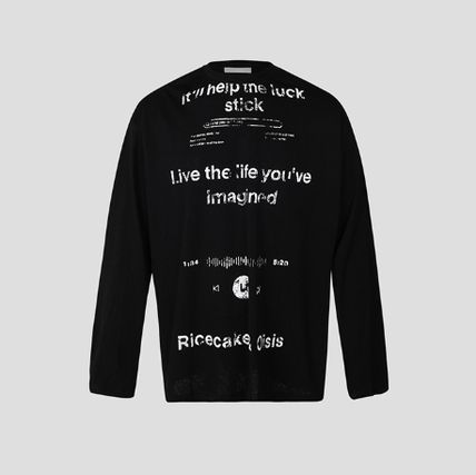 Tシャツ・カットソー IONSEOUL Steeled Summer Lettering Long Sleeve JE1253