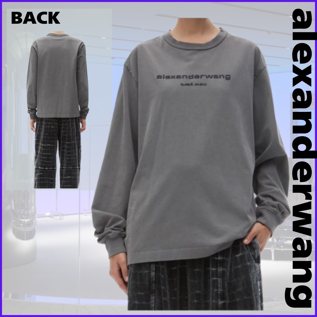 AlexanderWang ロゴプリントTシャツ ユニセックス