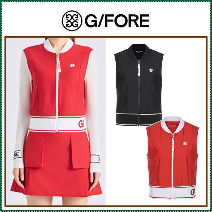 【G FORE】 SLEEVELESS JACKET(WOMEN) / 追跡付