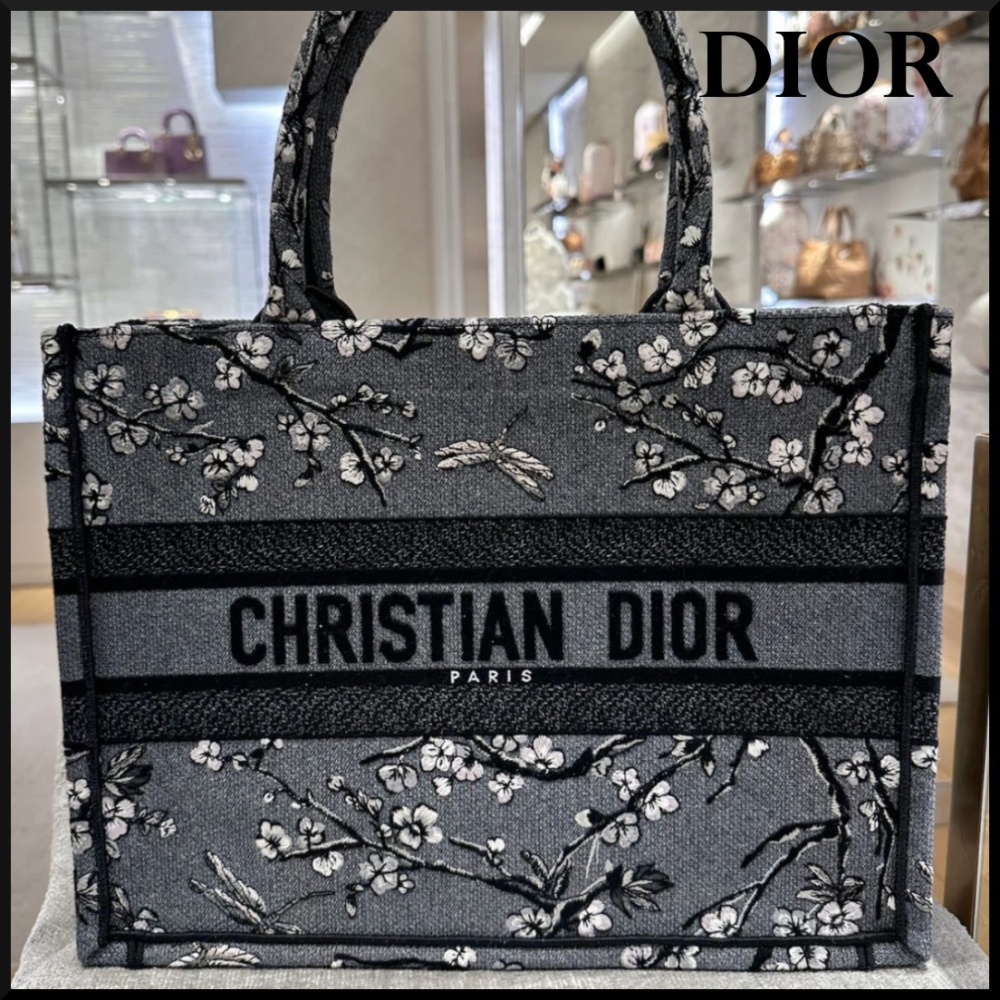 【超希少★】Dior Book Tote バッグ ミディアム