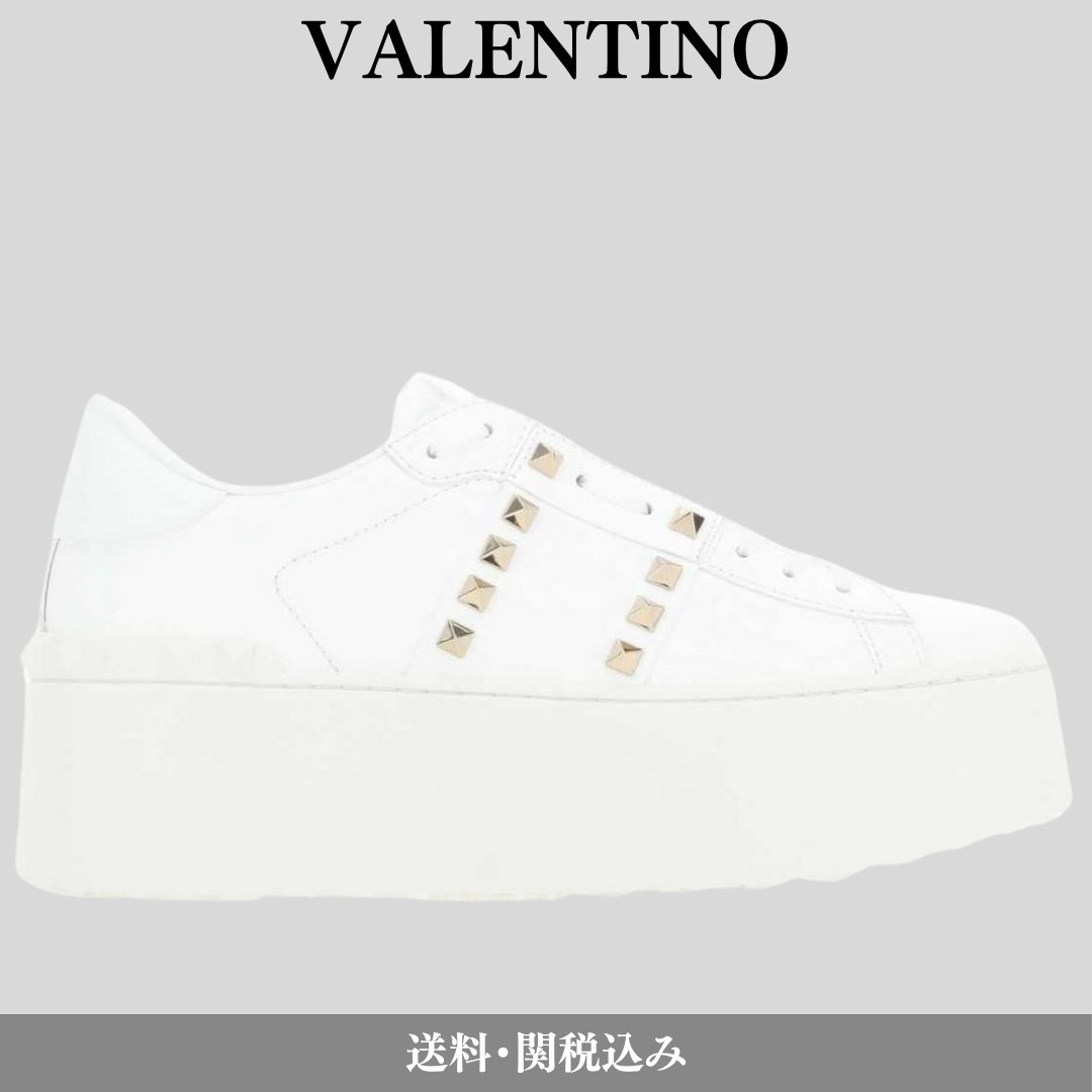 VALENTINO ロックスタッズ アンタイトルド フラットフォーム