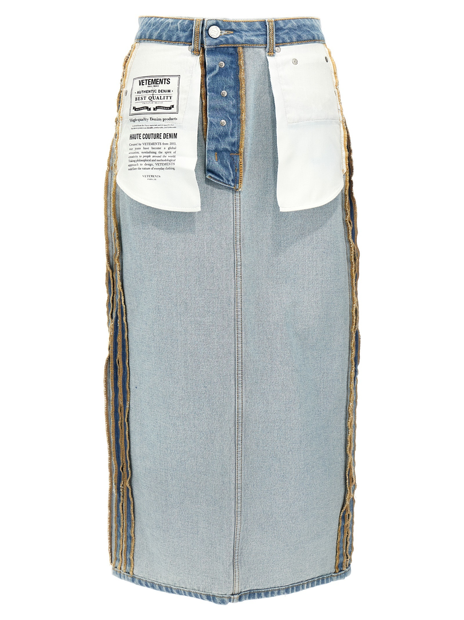 VETEMENTS WA65SK870NLIGHTBLUE 関税送料込