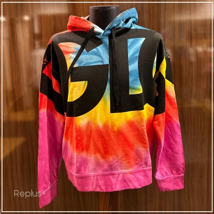 【Dolce&Gabbana】DGロゴ タイダイ フーデッド スウェットシャツ